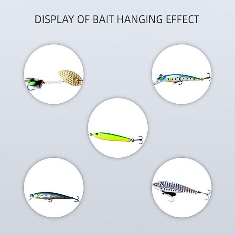 50pcs/100pcs Tackle Buckle Swivel Snap Connector Fishing Connector Pin Bait Terminal Fishing Tackle