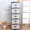 WEZHO Plastic Drawer Storage Cabinet