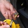 Brass Locking Nozzle Tire Air Chuck Clip Adapter - Automotive Grade For Efficient Inflation