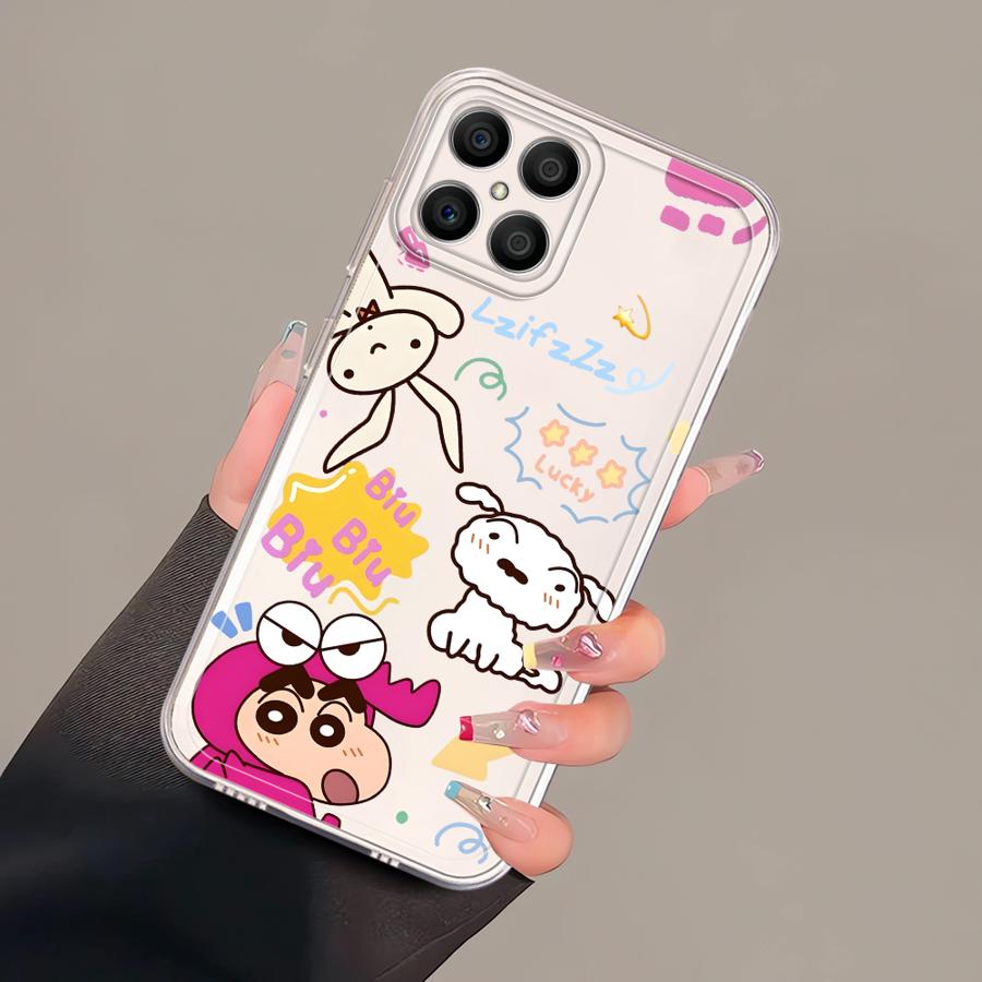 

Shin Cartoon Little White Soft Phone Cover Case for Honor X8b X9b X8 X7b X9a X8a 90 Lite Honor 90 Lite
