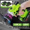 Screwdriver Driver And LED Worklight And 8400mAh Battery  25+1 N.M Electric Cordless Drill 68V
