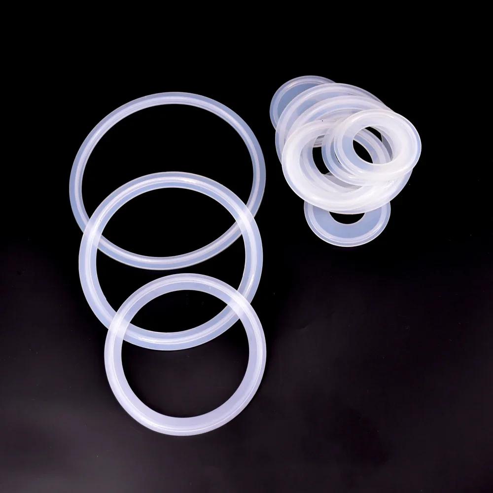 5 STUKS 1/2" 3/4" 1" 1,5" 2" 2,5" 3" 3,5" 4" Tri Clamp Sanitaire Siliconen Afdichtingsring Strip Homebrew Diopter Ferrule Bier