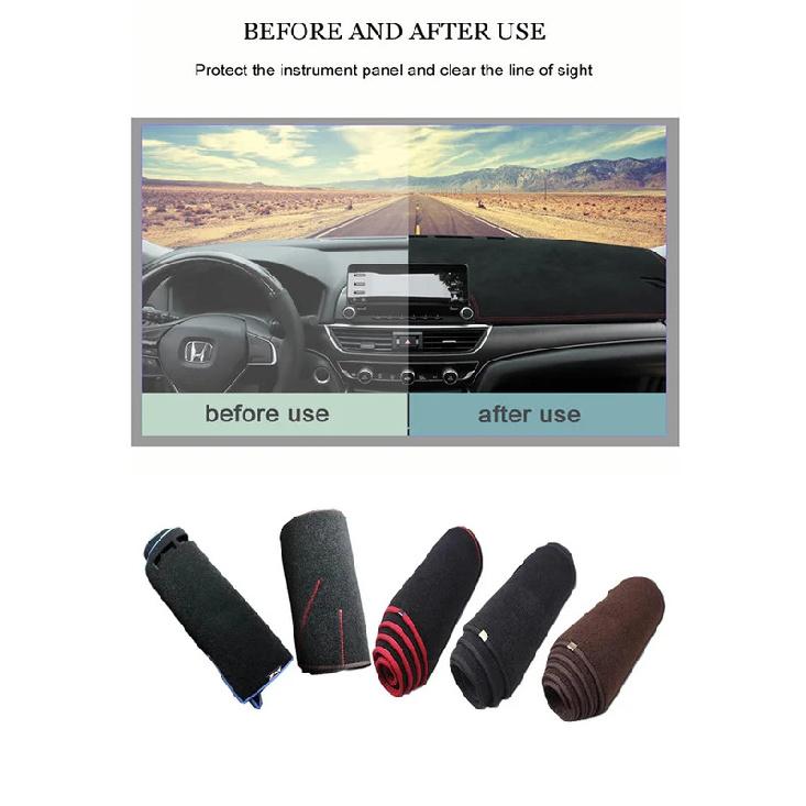 For BYD Yuan UP Dashmat Dashboard Cover trument Panel Sunscreen Pad Dash Mat Anti-Dirt Proof Ornaments