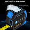 Portable Tape Measure 4-in-1 Laser Digital Measuring Tape High Precision Rangefinder Laser Distance Meter LCD Screen Display