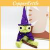 Moonlight Manor Frog Wizard Plush Toy With Soft Short Pile For Kids And Collectors
