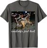 Somebody's Feral Aunt Raccoon Coffee Sarcastic Animal Humor T-Shirt