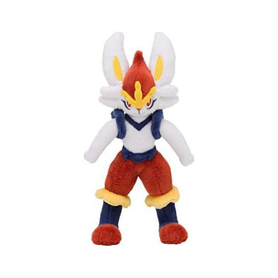 Pokemon Center Original Plush Pokemon Posing Ace Burn 22x10x7 (HxWxD: cm)