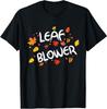 Very Spooktacular Fall Leaf Blower Sucking Leaf Blowers T-Shirt
