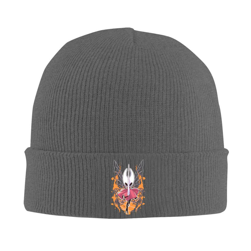 Herren Damen Hornet Hollow Knight Mützen Street Strickmützen Frühling Kpop Kappen Individuell Elastische Mützen