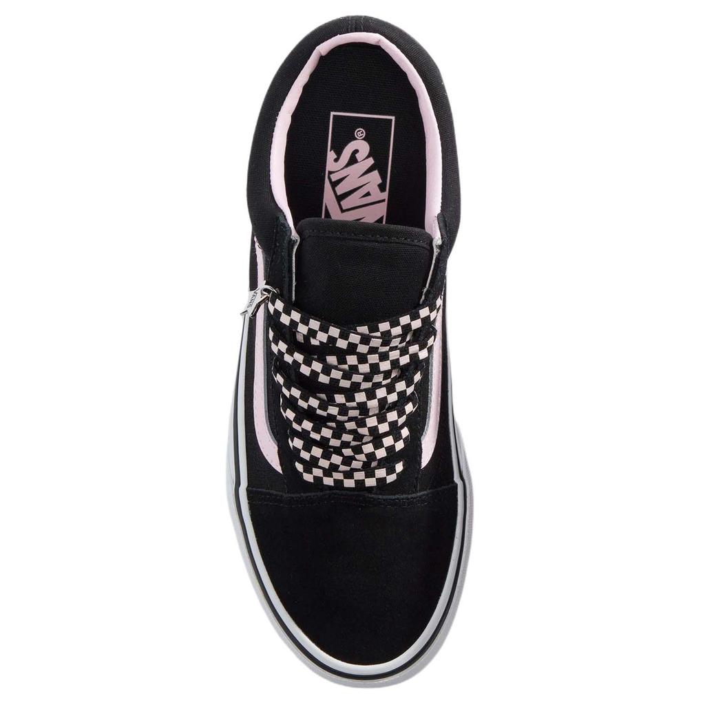 Vans Old Skool Skateboard Shoes Unisex Black Pink Sneakers VN000D6WY28