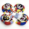 2026 Cute Clown Jester Anime Action Figures Plush Keychain – Colorful Circus Themed Stuffed Toy for Bag Decor & Birthday Gift