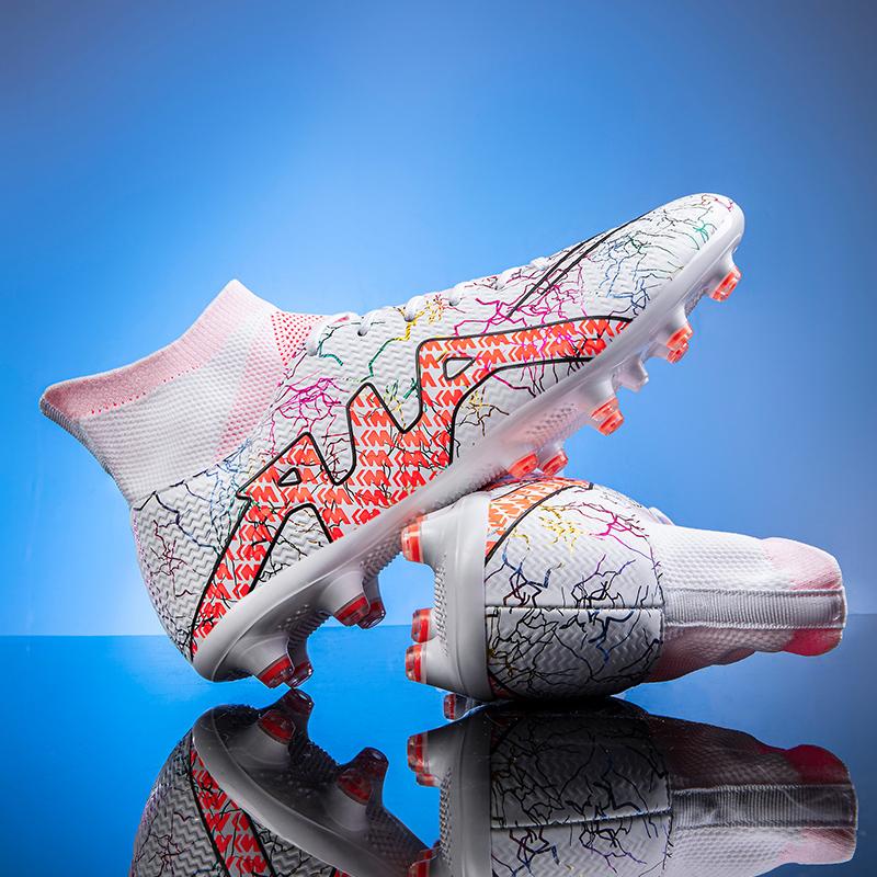 2024 Pantofi de fotbal pentru bărbați Cizme de fotbal ultraușoare de mărime mare Pantofi pentru băieți pantofi anti-alunecare AG/TF Cizme de fotbal Cizme unisex