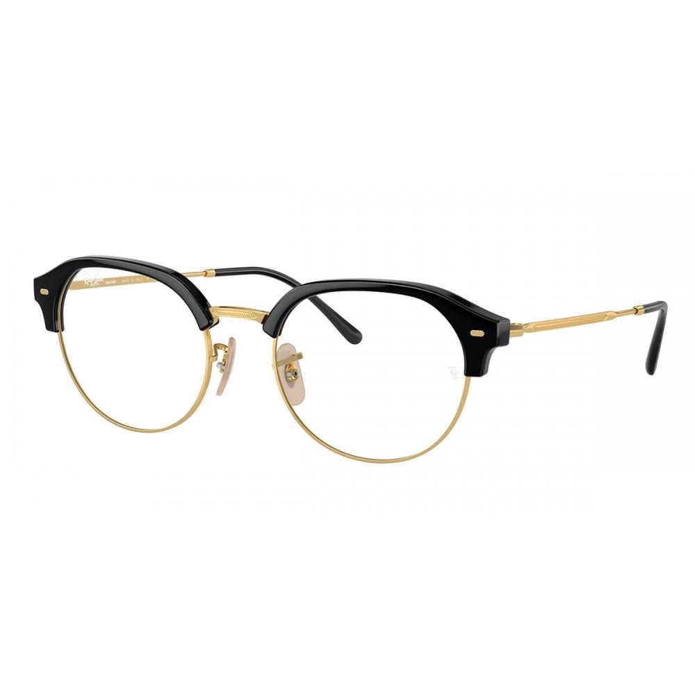 

Ray Ban Unisex Eyeglasses Rb4429 601 Gh Black on Gold/53-20-145
