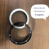 Univerzální magnetický dávkovací kroužek na kávu proti rozstřiku, pasuje na 51, 53, 58mm kávovary