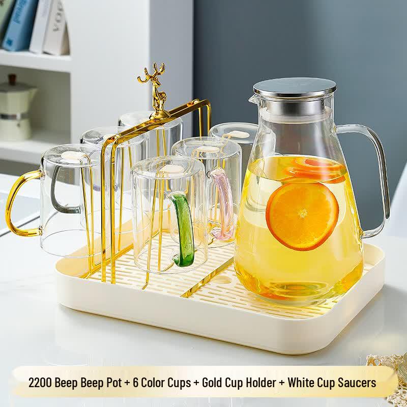 Chaxun Dudu High Borosilicate Glass Cold Brew Teapot Set