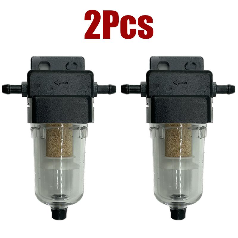2X Universal Air Diesel Filter Parking Heater Fuel Oil Filter Water Separator Replacement Fit Truck Bus Caravan Boat 12 Type