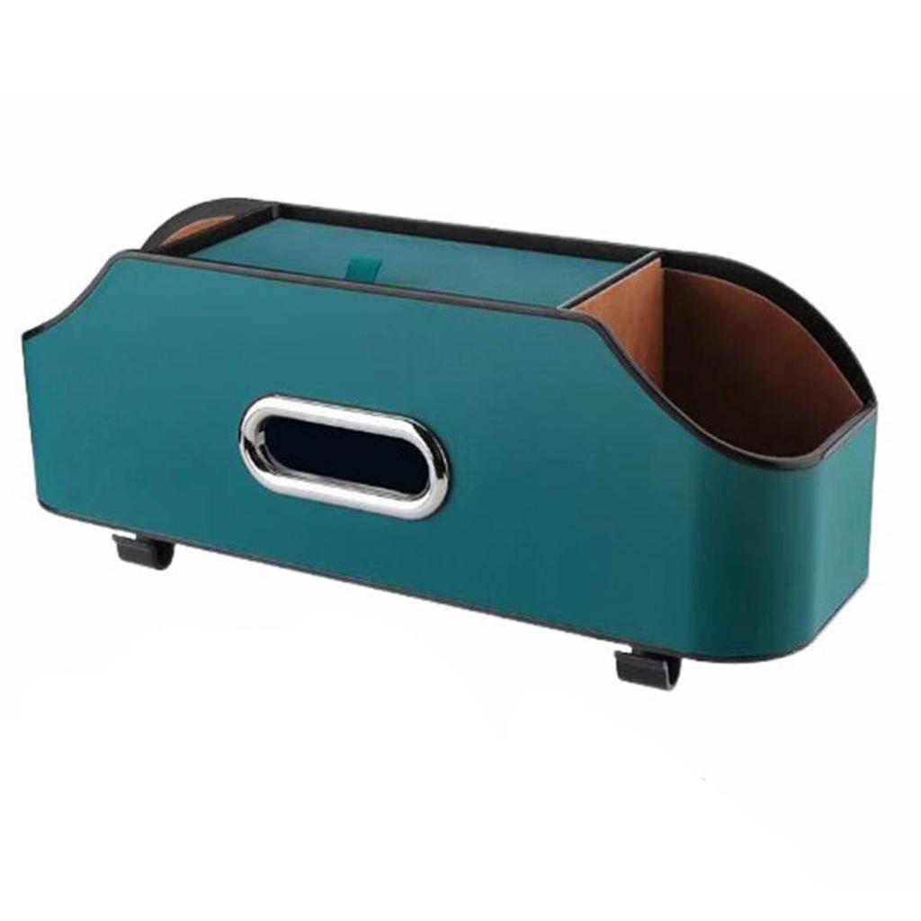 Multifunctional Car Back With Plastic Storage Box And Cup Holder For Travel Thing