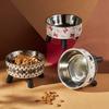 Cute Pet Food Bowl - Non-Slip & Anti-Tip Design, Detachable Feeding Dish for Cats & Dogs, Safe Durable
