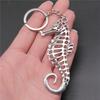 Seahorse Octopus Mermaid Underwater Keychain for Kids Handmade Bohemian Anniversary Gift Minimalist Phone Charm