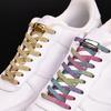 Elastic Shoelaces No Tie Flat Shoelace for Adult Teen No Tie Shoe Laces Stretch Shoe  Strings for Sneakers Trainers