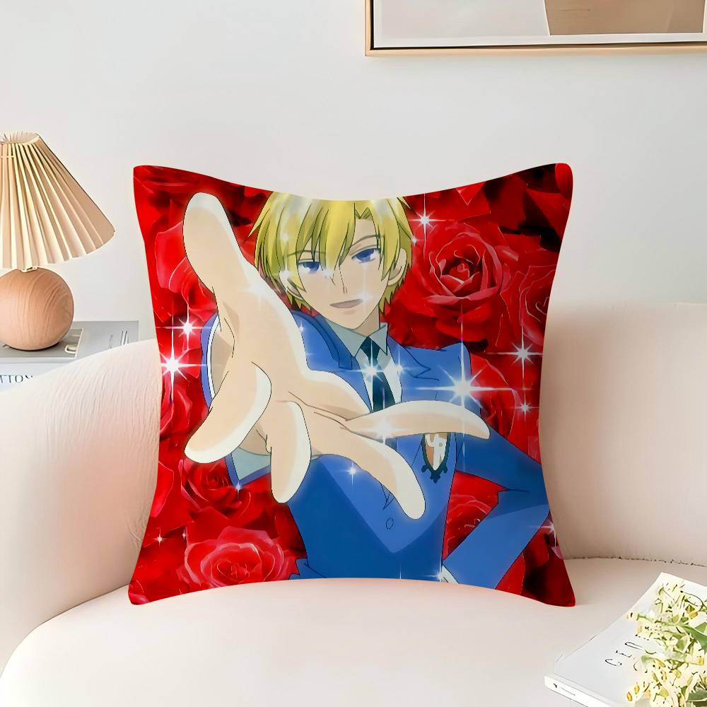 Ouran High School Host Club Tamaki Pillowcase Toon Gift Cushion Cover Bedroom Home Sofa Chair Seat Decor Pillow Case