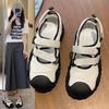 Toe Roman Sandals New Summer with Skirt Platform Velcro Casual Sports Dad Shoes