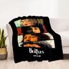 Beatles Space Blanket Soft & Cozy Suitable for Bed Picnics Bedding Four Seasons Multipurpose Modern Gift for Travel Home Birthdays
