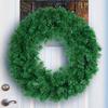 30/40Cm Artificial Green Wreath Pvc Wall Wreaths Seasonal Home The Wreath Christmas Ribbon Wreath Front Door Fall Wreaths