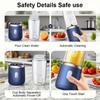Double Cup Multifunction Usb Fruit Mixers Juicers Portable Electric Juicer Blender Fruit Juicer Cup Food Milkshake Juice Maker