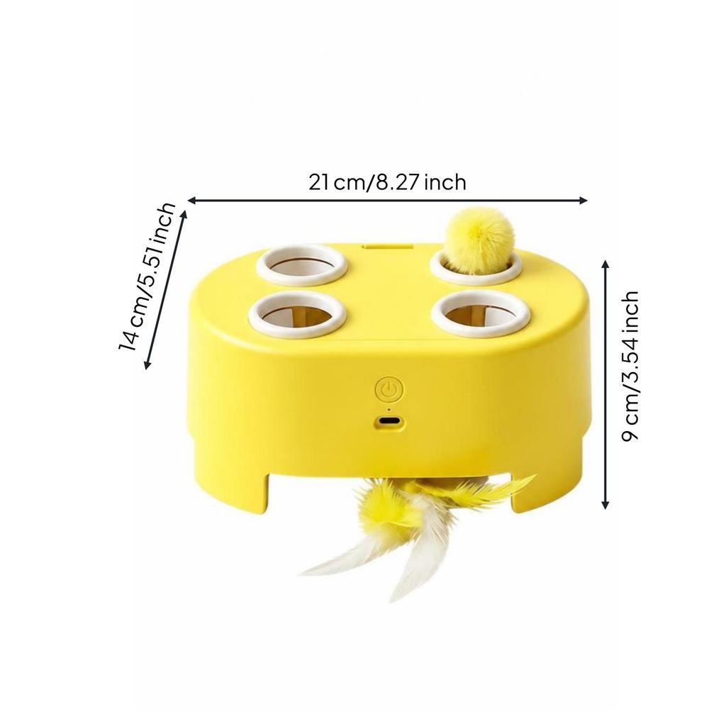 Interactive Cat Toy Motorized Electric Indoor for Kittens