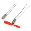 AN 4 x DIY DC 3.7V 50000RPM 716 Hollow Cup Coreless High-speed Motor with 4 x 55MM Propeller Cw CCW for DIY Micro FPV Quadcopter