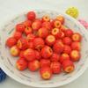 100 stk. Miniature Realistiske Skumæbler Dekorationer 2cm Kunstige Frugter Håndværks Pynt Til Bryllups Borddækning