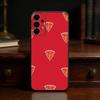 Delicious P-Pizza C-Cheese Phone Case For Samsung S25,24,23,22,30,21,10,9,Ultra,Plus,Lite Soft Black Case