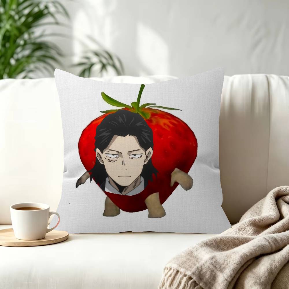 Anime cushion aAizawa Head Decorative Room Aesthetics Pillow Case Home Decor Bedroom Sofa Bed Pillow Cover x
