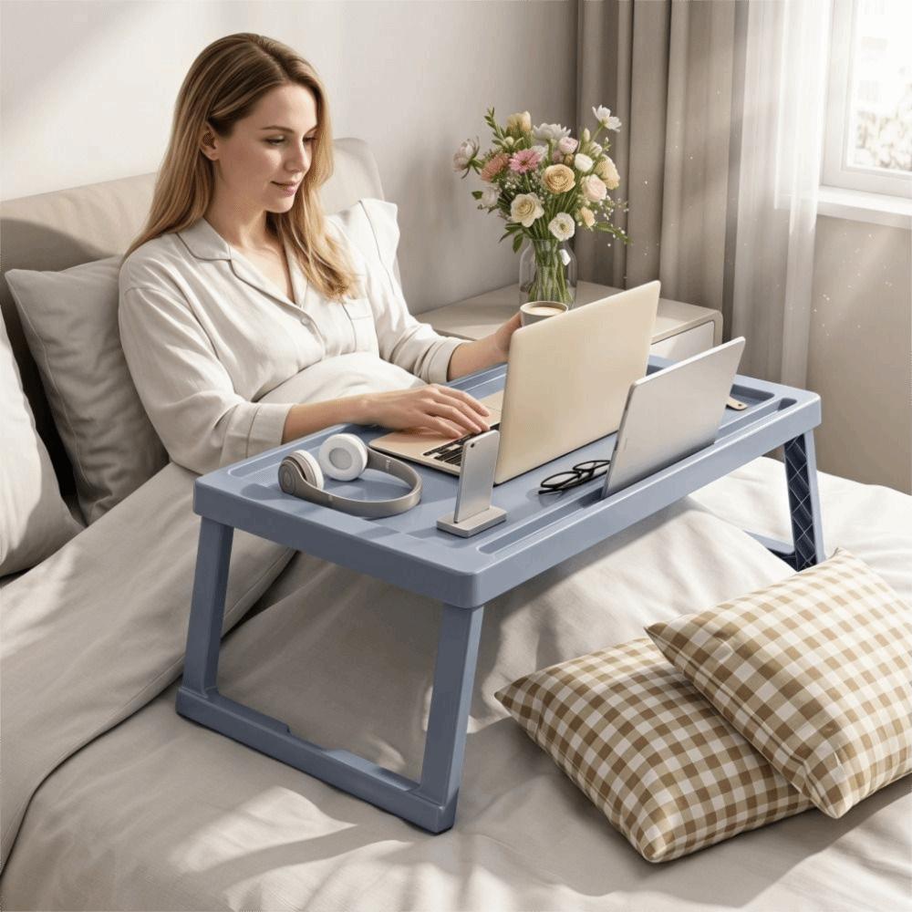 Rutschfeste Klappbett-Tisch Klappbarer Laptop-Ständer Einfacher Kleiner Laptop-Schreibtisch Für Wohnheime