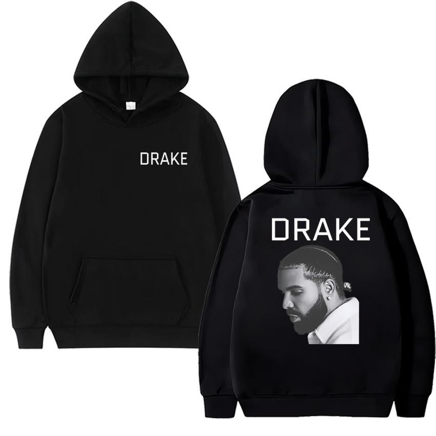 Hot Rapper DRAKE vintage Graphics printed streetwear Autumn Winter Men women hip hop punk Sweatshirt Unisex Fleece Casual Hoodie