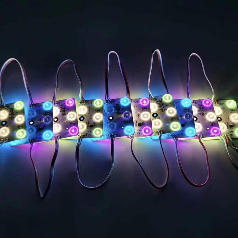 OEING 24V RGBW 8-LED Full Color Light Block Module