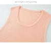 Women's Round Neck Ribbed Wool Knit Vest - Sleeveless Camisole for Autumn/Winter