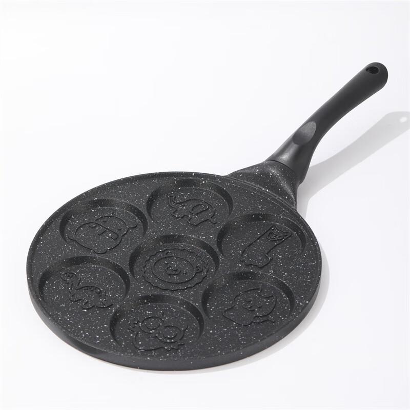 Cartoon Triceratops 7-Hole Baby Food Frying Pan