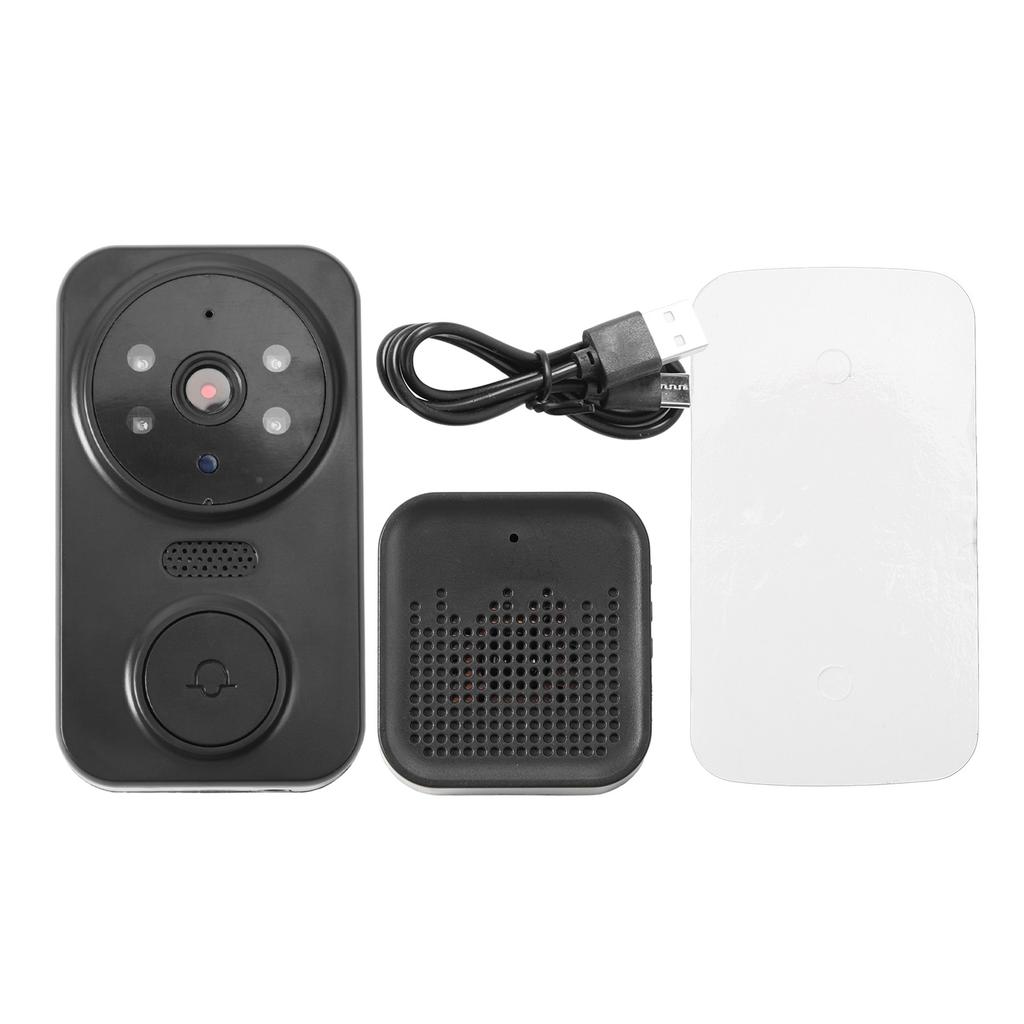 Video Doorbell High Definition Waterproof Built In 1200mAh Battery Easy Installation Visual Doorbell
