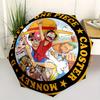 One Piece Monkey D Luffy Caoster Sticker Decal Laptop Car Window Bumper Vinyl Umbrella, Portable 3 Fold Compact Umbrella for Men & Women,S247