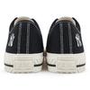 MLB Playball Cookie Shoes Slip Resistant, Abrasion Resistant, Breathable, Lightweight Low Top Canvas Shoes Unisex Black Sneakers 32SHP1111-50L