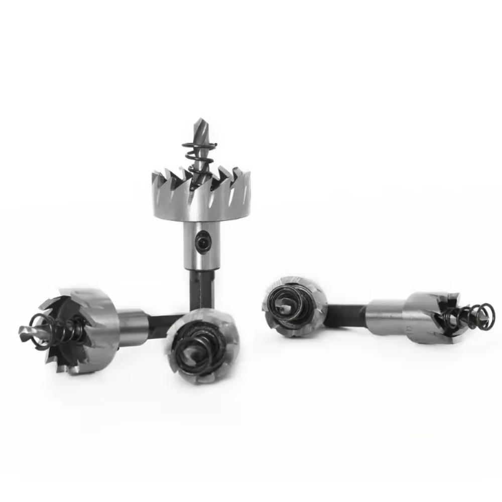 5Pcs/Set Quickly Hole Serration Kit High Speed Steel Diamond Core Bit  For Metal Wood Alloy