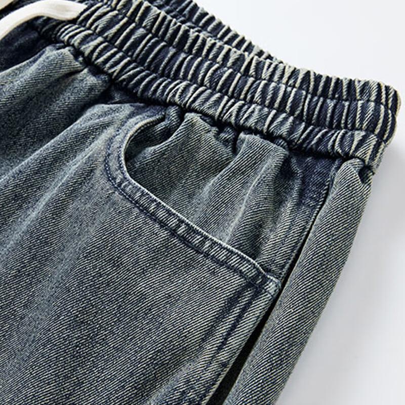 Jeanswest Men's Outdoor Loose Fit Straight-Leg Jeans
