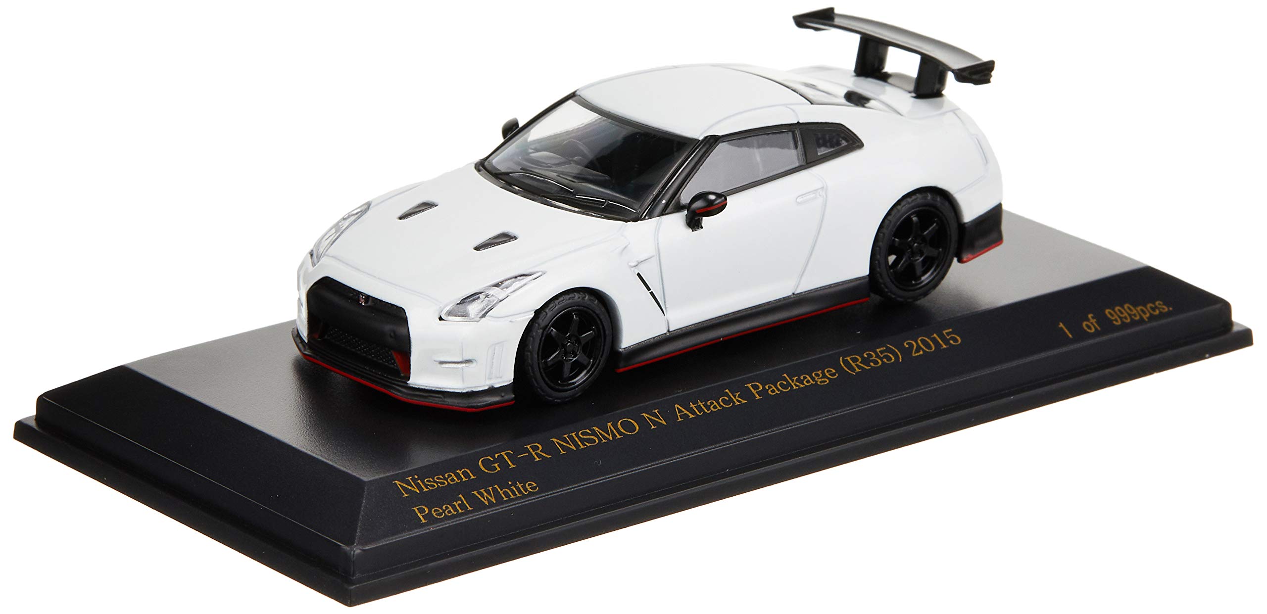 

CARNEL 1/64 Scale Nissan GT-R NISMO N Attack Package (R35) 2015 Pearl White Finished Product