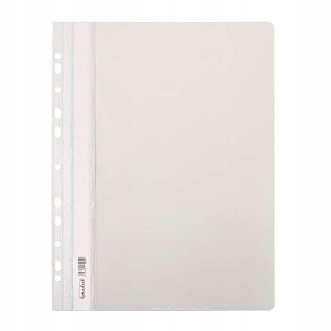 Hartschalen-Klemmhefter A4 PVC Weiß (20) 6301