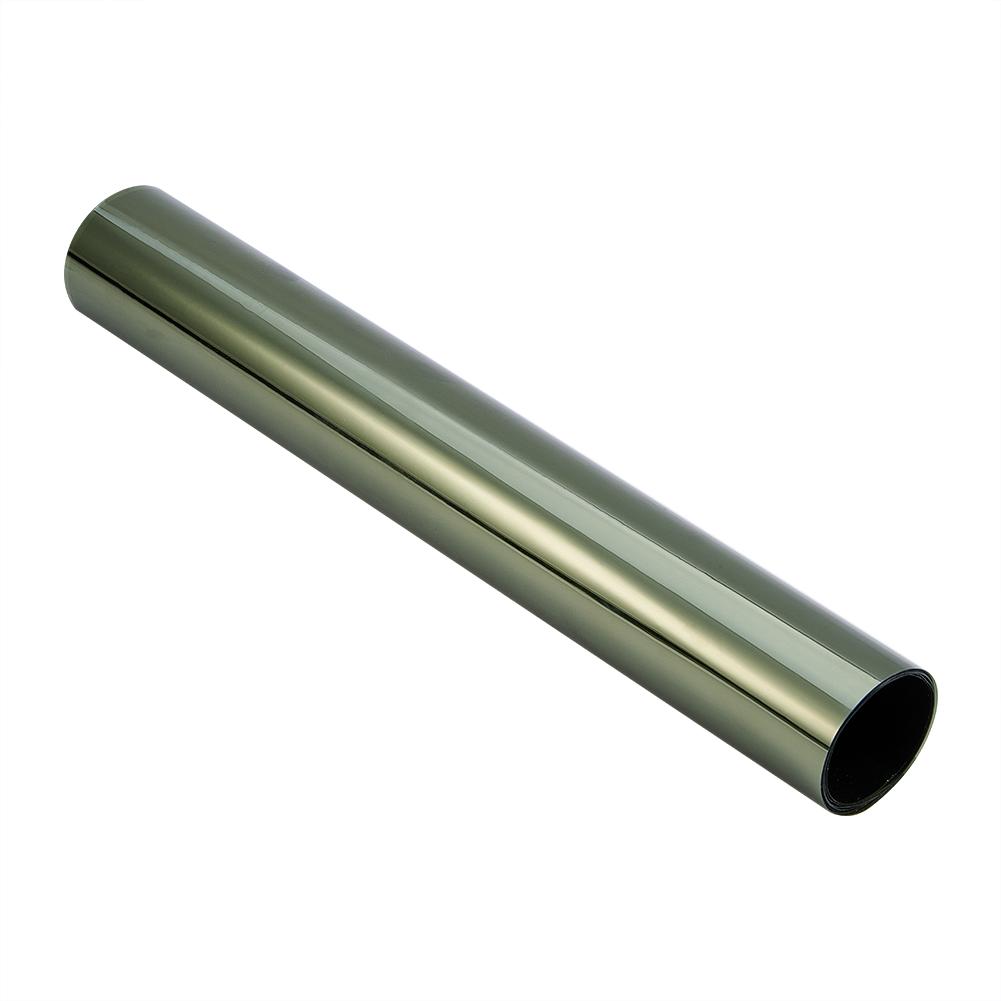 VLT 18% nuanțe reflectorizante verde măsline pentru geamuri laterale auto, folie solară anti-explozie, bloc termic IRR 78% UV 99,3% folie pentru geam 3m X 0,5m