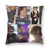 Mason Thames Collage Square Pillowcase Polyester Linen Velvet Creative Zip Decor Throw Pillow Case Car Cushion Cover