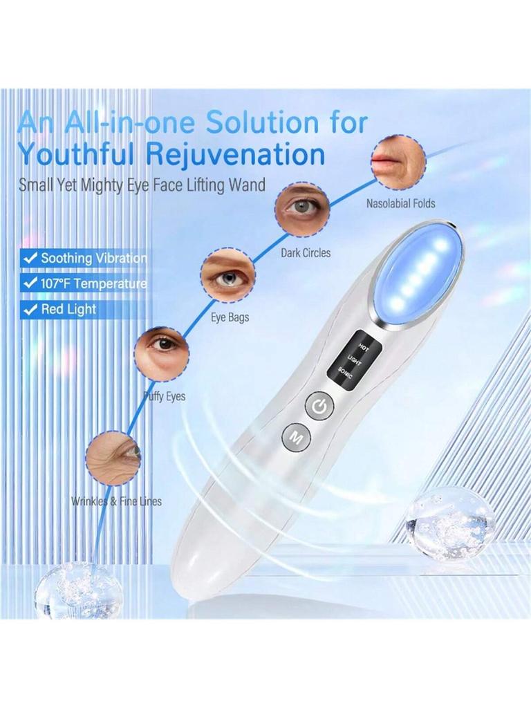 asy Use Microcurrent Facial Device Eye Massager Electric Face Lifting Massager Best Gift Handheld Skin Care Face Toning Deviceb