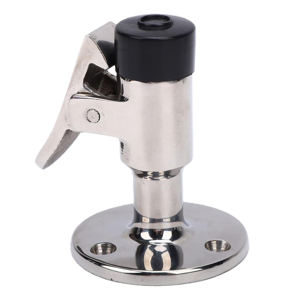 Marine Door Stopper with Hook Wall Mounted Stainless Steel Door Stopper Catch Set for Boats Ships Yachts